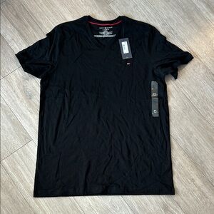 Tommy Hilfiger Black V-Neck T-Shirt